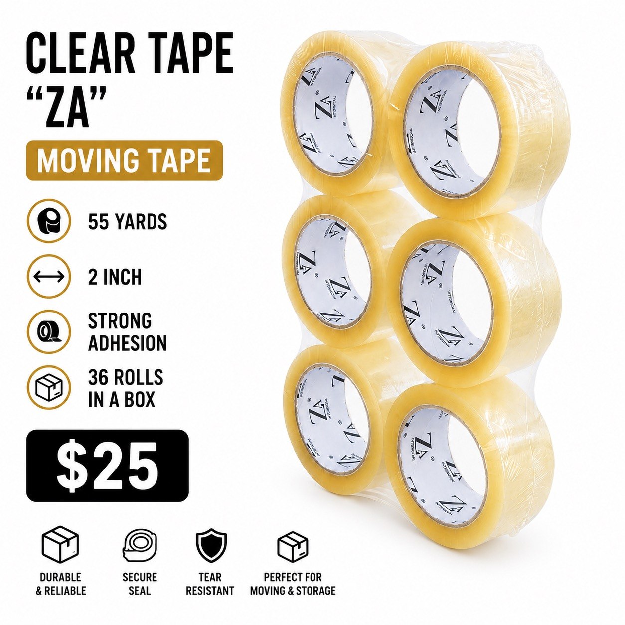Clear tape